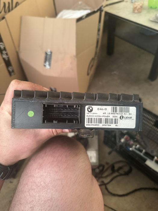Оригинален усилвател HI FI BMW E46 330xd Individual OEM Навигация BM54 GPS TV Модул HiFi Усилвател Кабели Комплект