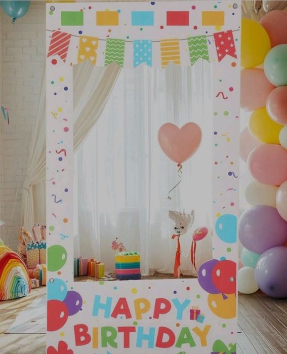 Винил за рамка 'Happy birthday '