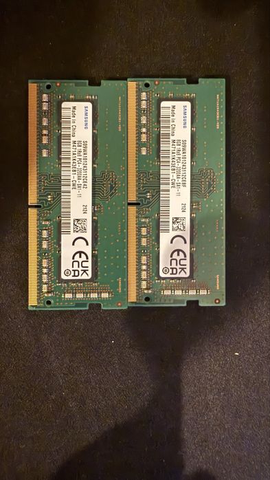 Placute RAM laptop 32 gb 3200 mhz DDR4