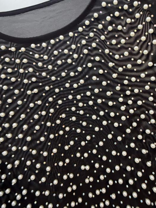 Дамска блуза с перли