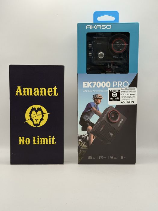 Camera mobila Akaso EK7000 PRO NOU!!! SIGILAT  Factura si Garantie 1An