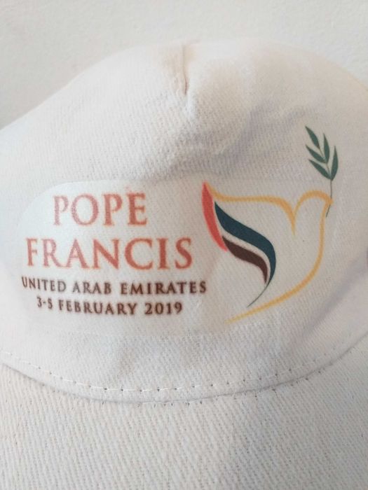 Sapca de colectie vizita Papa Francis in Emirate Arabe Unite feb.2019