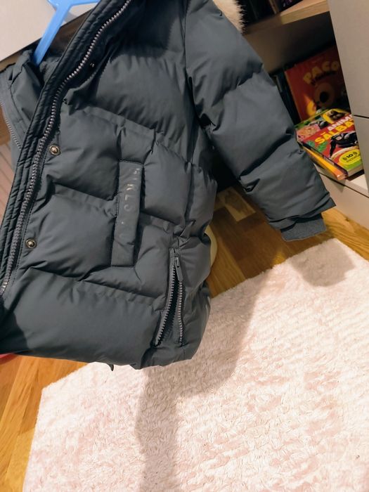 Geaca parka de iarna waterproof fetite