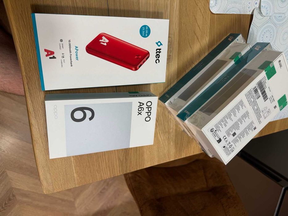OPPO A6x нов 4GB/128GB лилав