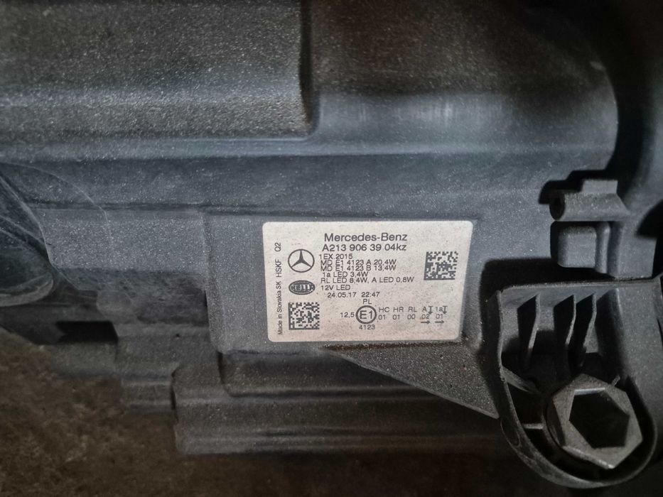 Mercedes w213 на части