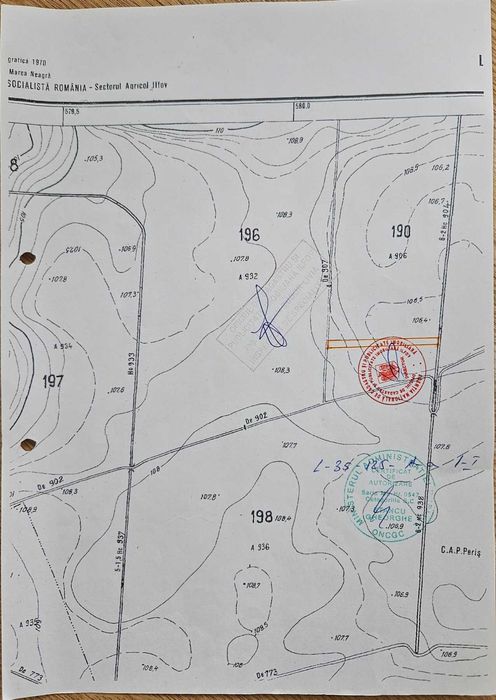 Vânzare 2 Terenuri Extravilan Periș–Cocioc, Ilfov