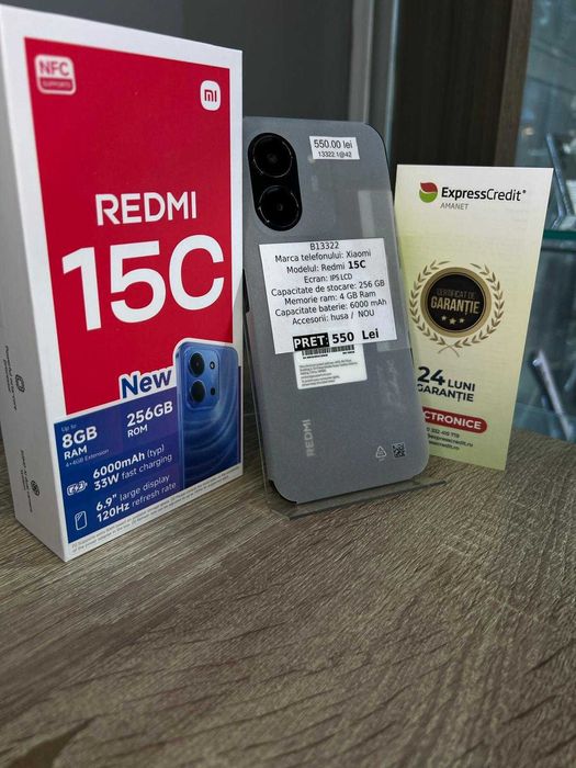 (AG42 B.13322) Telefon Xiaomi Redmi 15C (GARANTIE 24 LUNI)