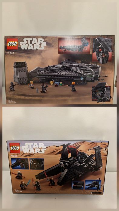 Lego Star Wars Justifier  75323 , Scythe 75336