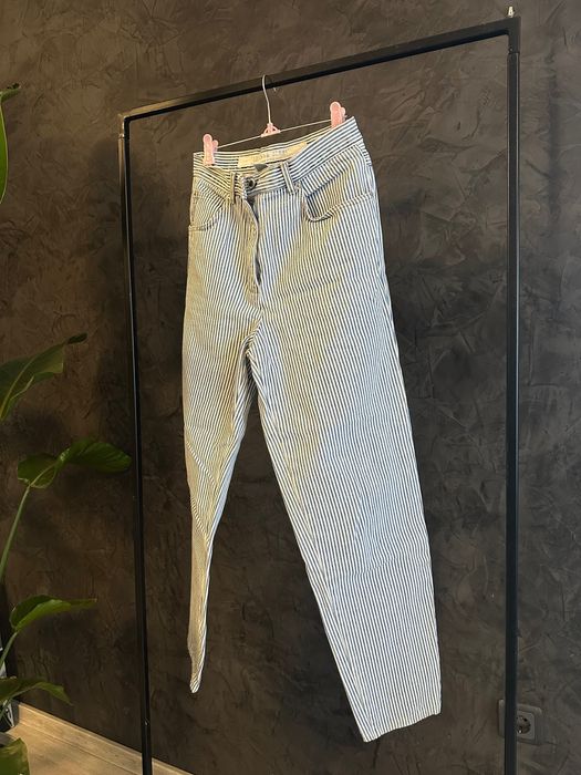 Дънки РАЗПРОДАЖБА 34 XS Zara H&M Answear Wide Leg Flare