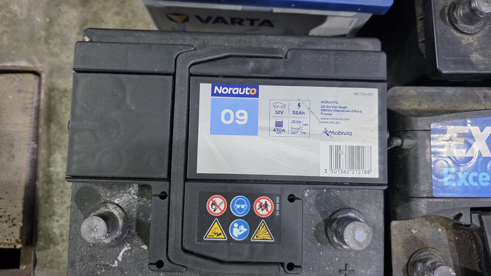 Baterii auto second-hand