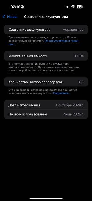 iPhone 16 Pro Max 512/100%
