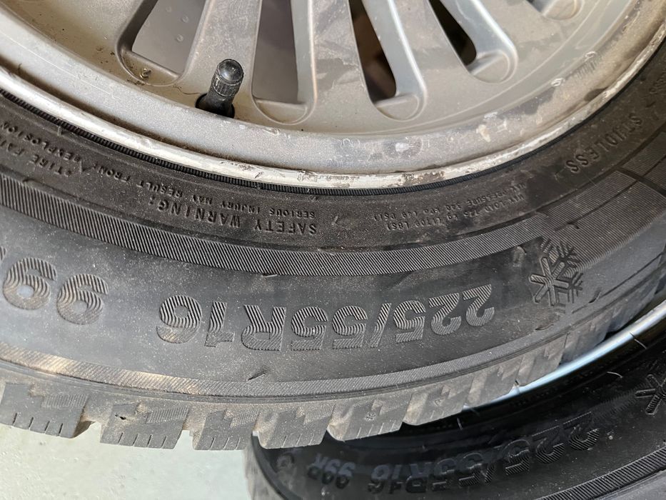 Шина  зимние и диск