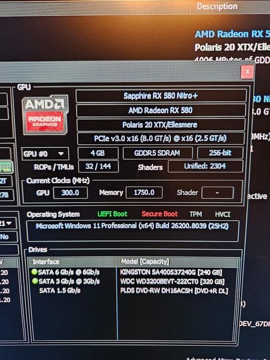 Unitate gaming i5 windows 11 rx 580 nitro