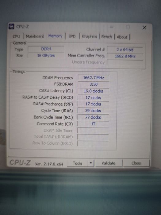 Ddr4 16gb (2*8) разгон 3333 cl 16