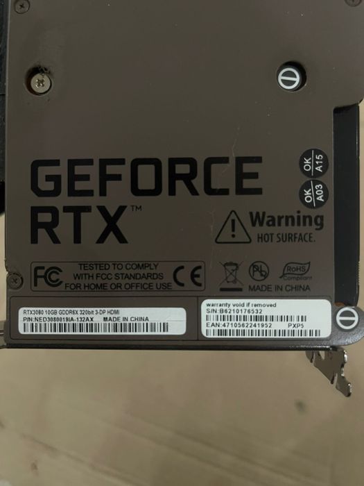 Видео карта GEFORCE RTX 3080i
