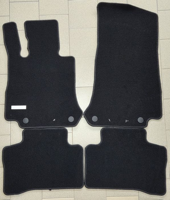Covorase Podea Interior Mercedes W221, W222, R171, R172, G400, X 470, W164 GLC X293, EQC 293,  2 /  5 Locuri Textil  Presuri  Noroi Originale Mercedes