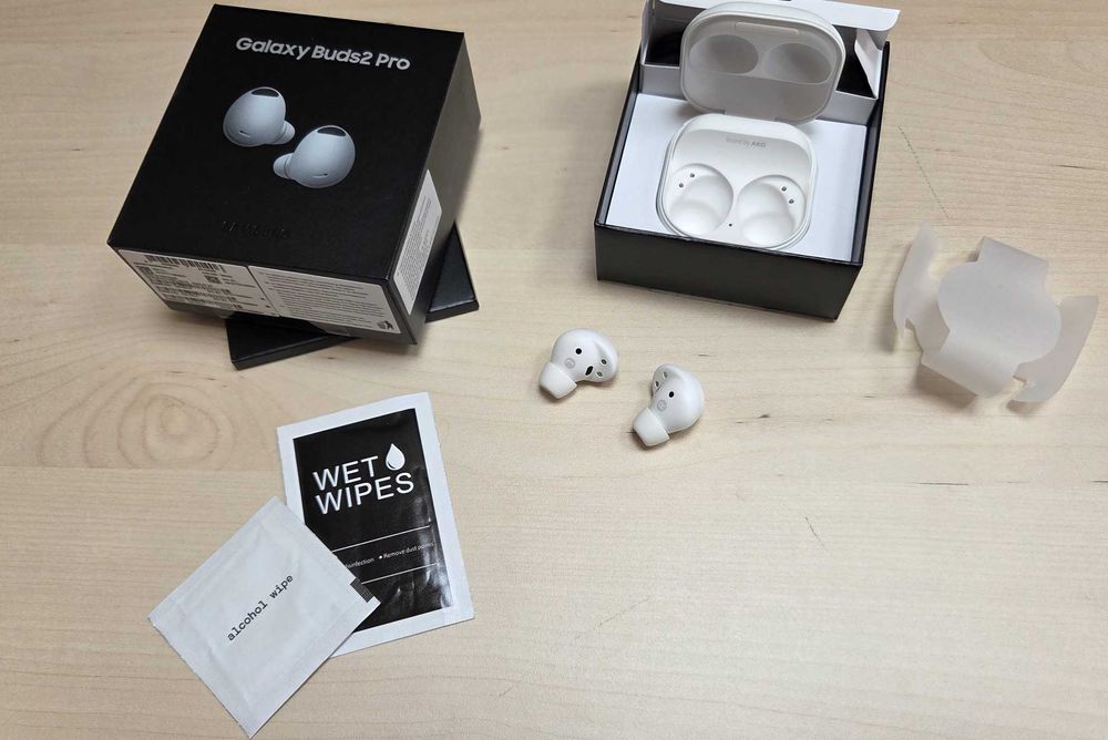 Căști wireless Samsung Galaxy Buds 2 Pro Albe, Curate, Sunet excelent