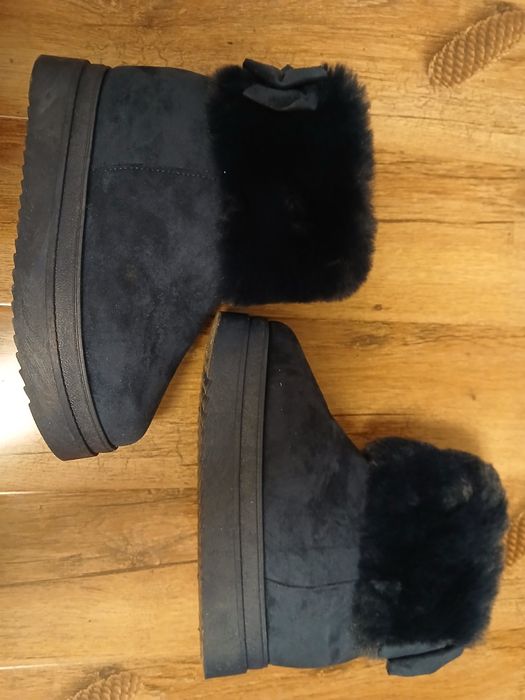 Cizme cu puf Zapatos