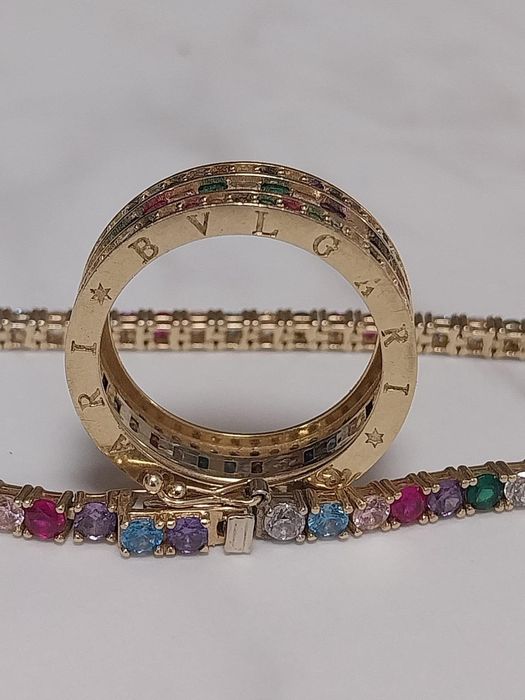 Vând inel si brățară aur 14k