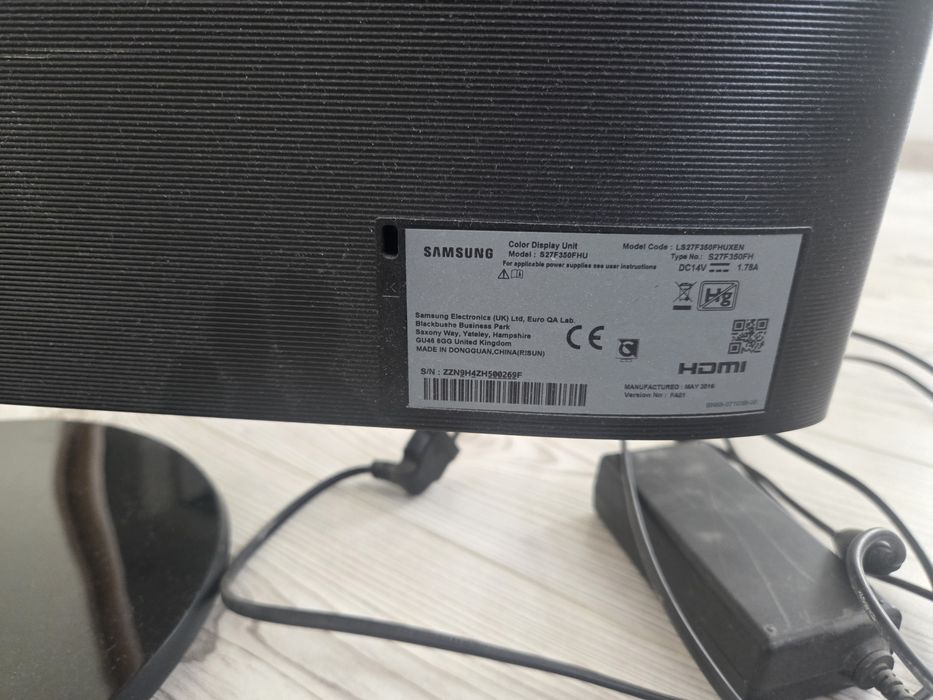 Монитор 27" Samsung S27F350