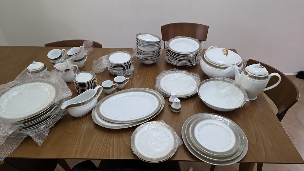 Столовый сервиз на 12 персон 121 предмет набор столового сервиса