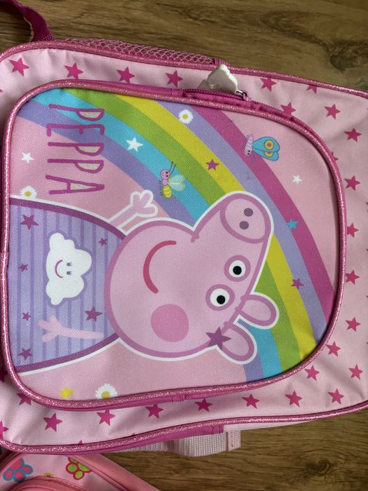 Ранички със скай и пепа пиг за ясла и градина