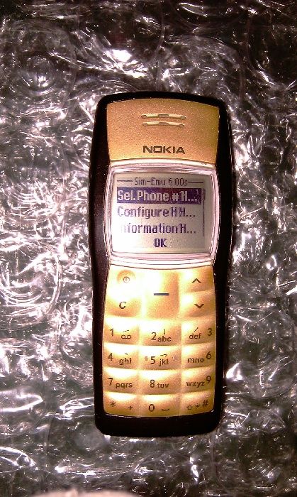 NOKIA 1100, Black Series, Firmware 3.11 RH-15 - Vintage Phone