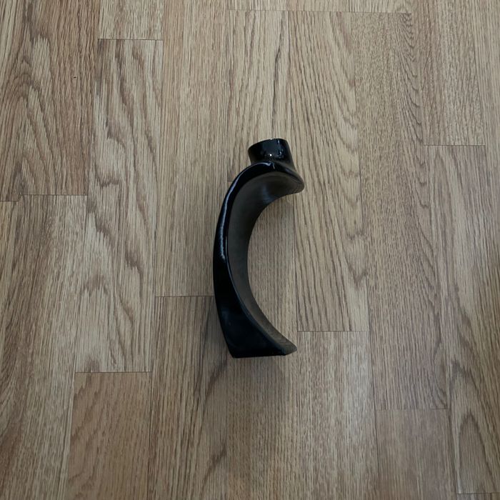 Стойка за бижута черен гланц