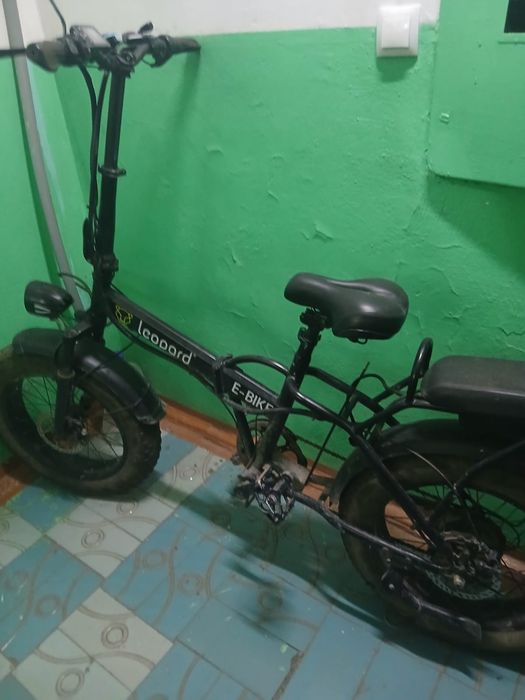 Срочно продам электровелик "Леопард".,Цена в описании.