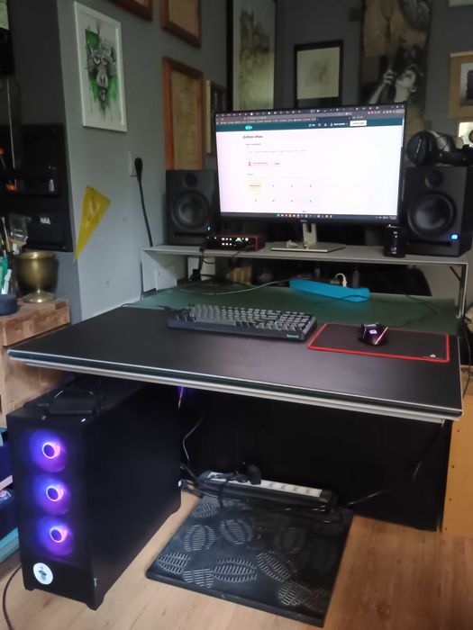 Гейминг / Workstation компютър i9-13900KF + RTX 3080 Turbo + 32GB DDR5 + Dell 27" Монитор
