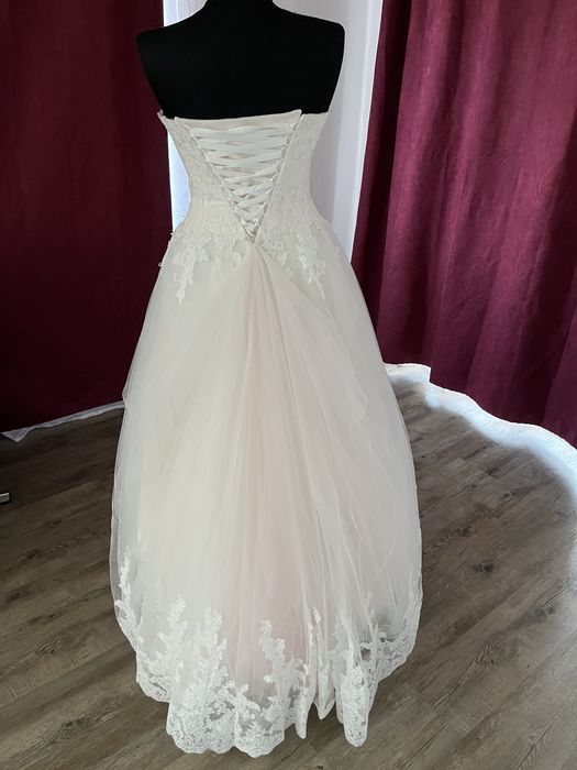 Rochie de mireasa somon Ellen Rose by Hera Style