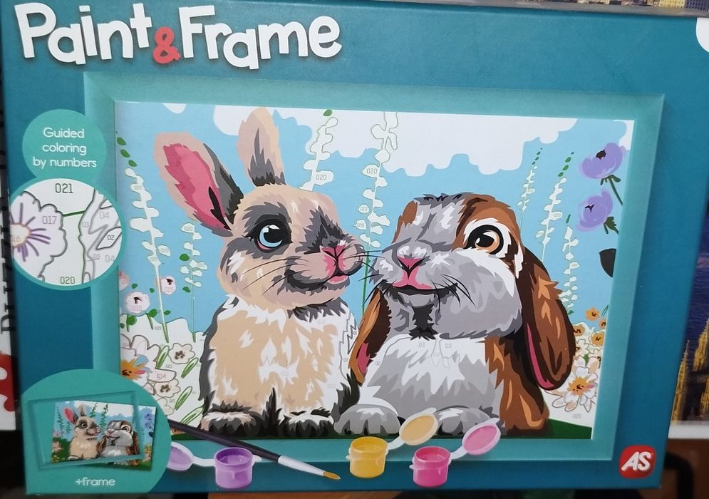 Оцветяване в рамка.