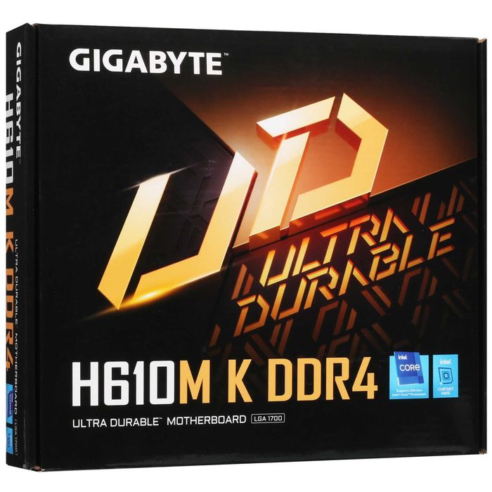 - Материнская плата Gigabyte H610M K DDR4