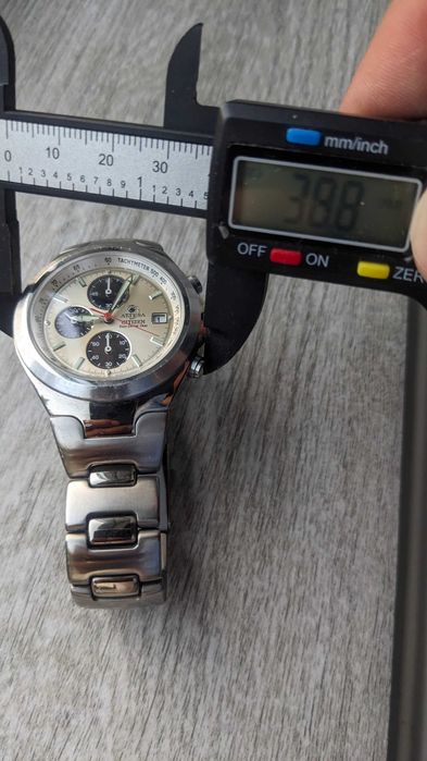 Ceas Citizen Attesa Titanium Eco-Drive Duo (kinetic si solar) B510