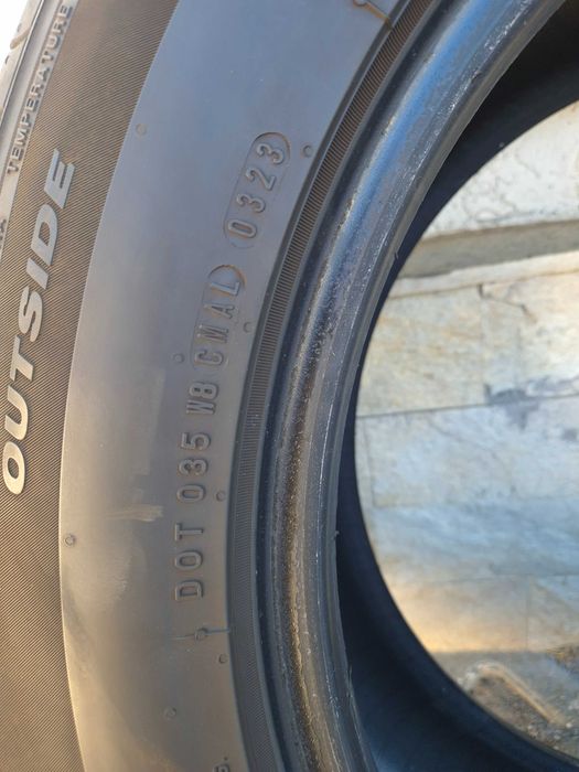 Гуми NEXEN 255/55/18,летни.Гумите са карани на VW Туарег.DOT 23 г.