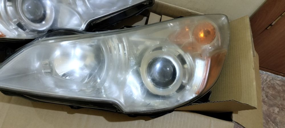 Фары на Субару оутбек