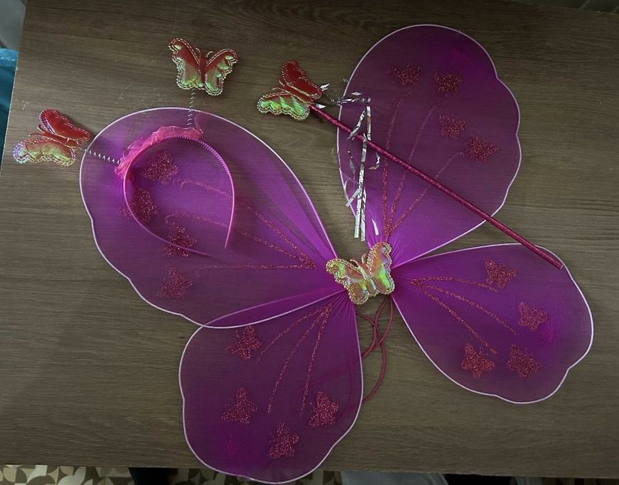 Крылья ободок на утренник