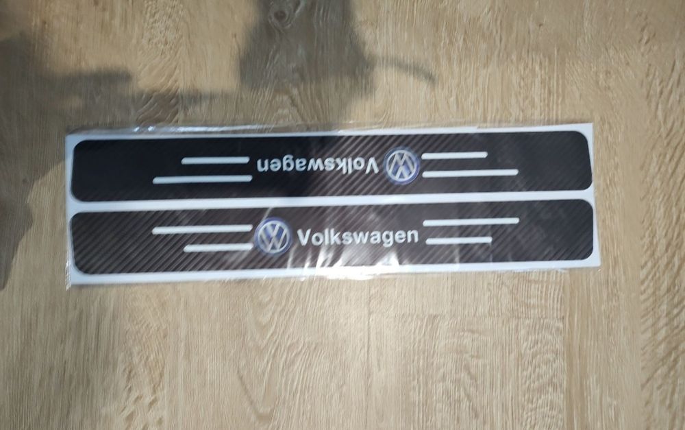 Set 4 Ornamente Protectie Praguri Stickere OPEL sau Volkswagen