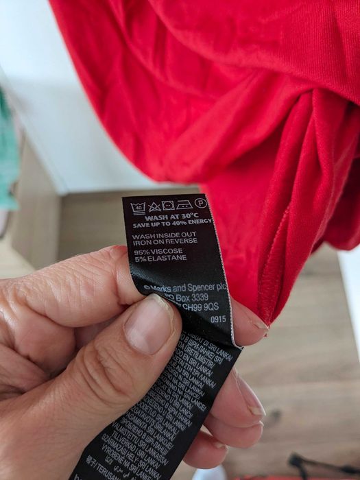 M&S Rochie rosie S 36 skater