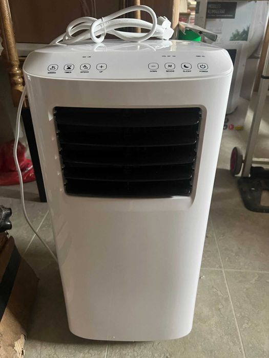 Мобилен Климатик с Компресор 7000BTU 7-ца с Фреон Чисто Нови