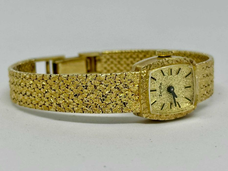 Златен дамски механичен часовник Zentra / 14к GOLD