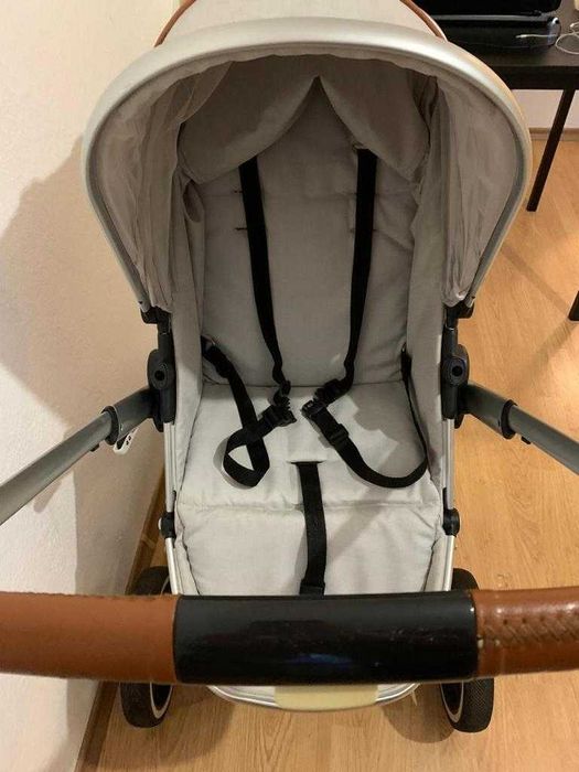 kikka boo divaina 2 в 1 + столче за кола за новородено