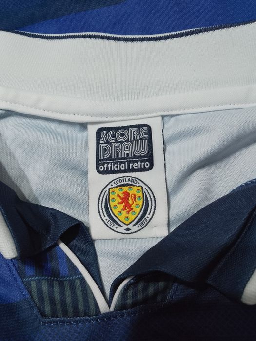 Tricou Fotbal Scotia 1998 Remake #9 McStay Marime M