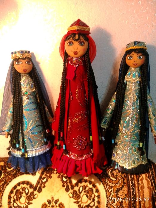 Интеръерная кукла-шкатулка