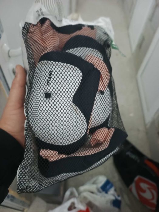 Ролери детски + протектори 26/29 ползвани малко