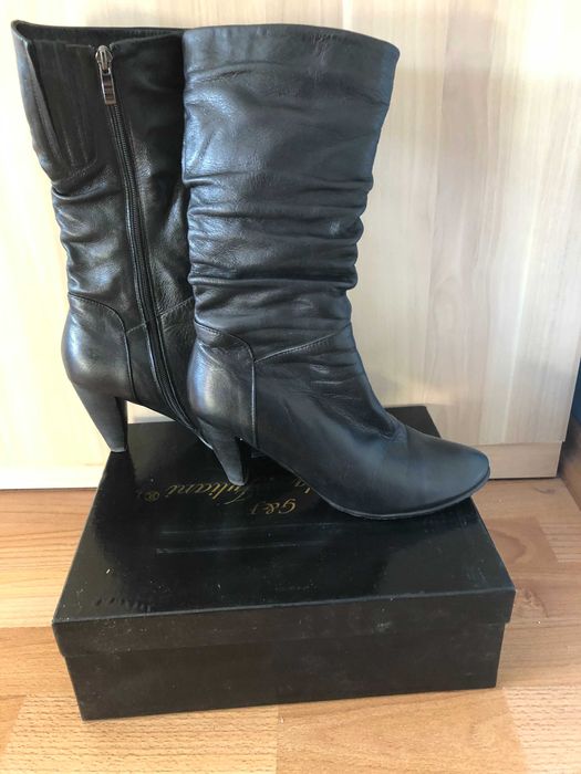 Дамски ботуши - естествена кожа