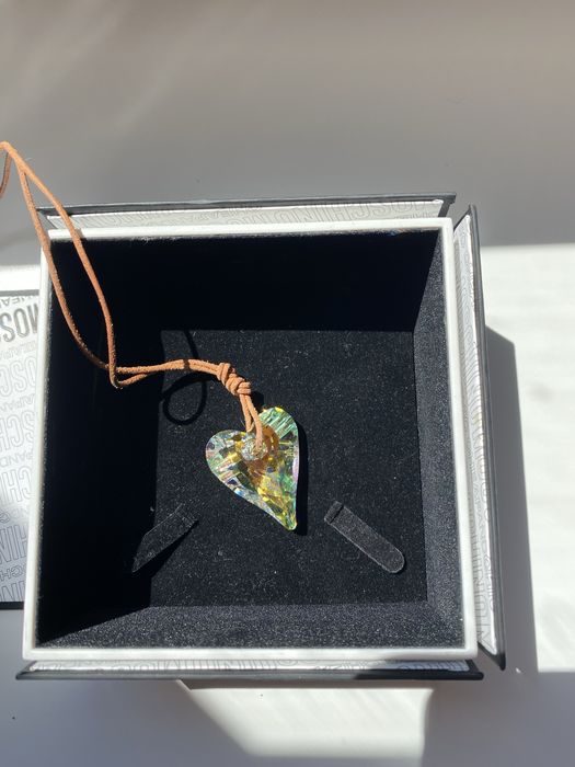 Колие сърце Swarovski