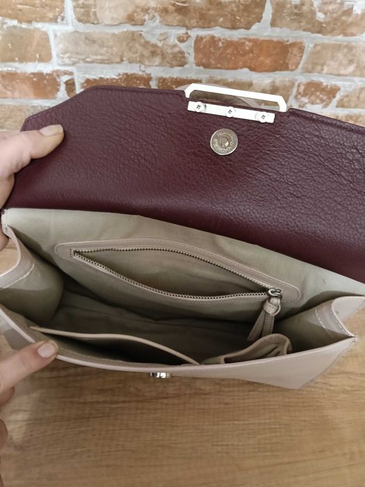 Дамска чанта естествена кожа