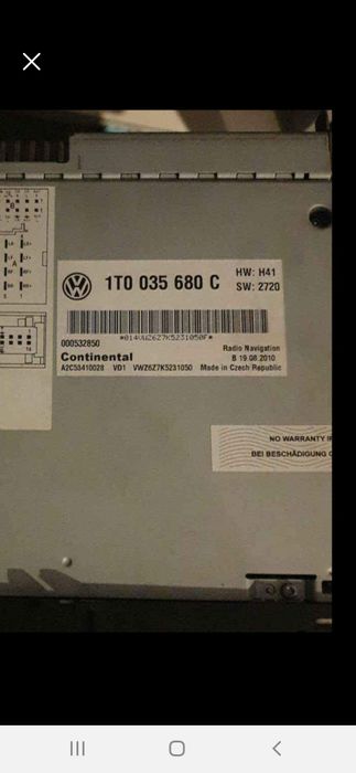 Navigatie RNS 510 , RCD 510 RNS 315 , RNS 310