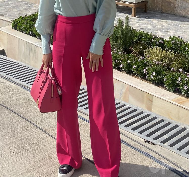 Zara фукси брючки